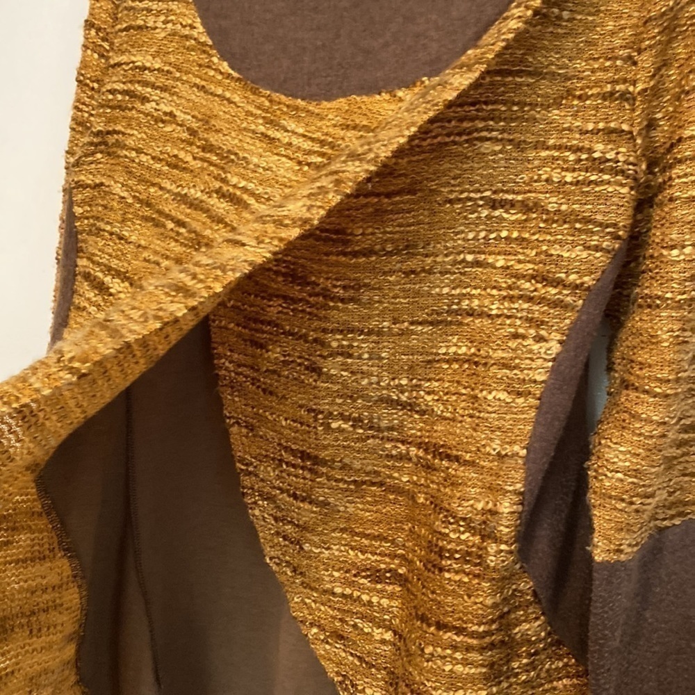 Anthropology a’reve cowl neck cozy wrap sweater size medium - Picture 3 of 13